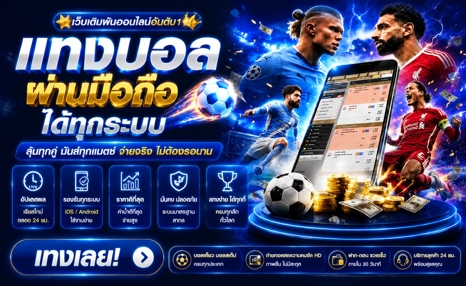 แทงบอลออนไลน์ UFA079 ราคาน้ำดีที่สุด UFABET